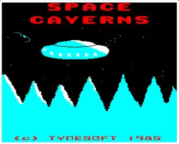 Space Caverns (1985)(Tynesoft)[h TSTH] screen shot title